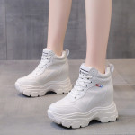 Women's High Heel Platform Casual Sneakers