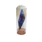 Natural Crystal Raw Stone Plating Landscape Decorative Vase