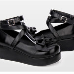 Low Heel Platform Platform Princess Shoes With Lolita Bow