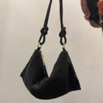 Women's Fashion Simple Rhinestone Underarm Bag