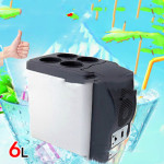 6L Mini Refrigerator Portable Car Boat Yacht Fridge Freezer Cooler Warmer Mini Refrigerator 6L 9 Can 12V Refrigerator Dropship