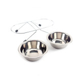 Stainless Steel Bowl For Pet Non Slip Band Bracket