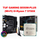 5700X TUF B550M PLUS WIFI II Motherboard AM4 CPU Processor