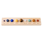 Nine Planets Ball Jade Agate Crystal Ball Children's Gift Set