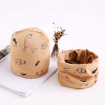 Two-piece Towel Baby Cotton Collar Hat Set