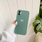 Couples Love Suitable For Iphone14 Phone Case SE, 13 Solid Color 12, XsMax Soft Case