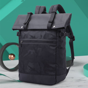 Men's New Double Shoulder Computer Bag Street Trend