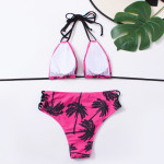 Coconut Tree Bandage Test Split Bikini