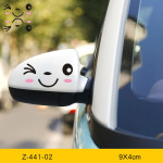 Reflective Cartoon Car Stickers Personality Selling Cute Eyes Rearview Mirror Electric Car Stickers Pair