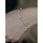 European Series 18K Gold Plated Thin Bracelet