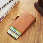 Double Box Metal Automatic Card Bag Wallet Aluminum Alloy