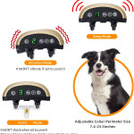 Electronic Dog Training Device With Electric Shock Collar And Screen