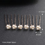 2021 new bride headdress pearl diamond wedding jewelry accessories manufacturers selling hair pin