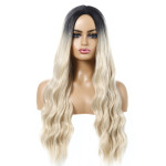 European And American Female Wigs, Wavy Curly Hair, Ladies Wig Head