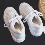 Student casual white shoes