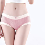 New Japanese Sweet Bowknot Girl's Underwear Seamless