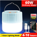 Outdoor LED solar rechargeable lamp