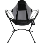 Convenient Simple Aluminum Moon Chair With Aluminum Backrest