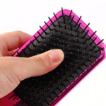 Electroplating Airbag Massage Comb Anti-Knotting Simple Multi-Color Optional Plastic Large Plate Comb