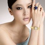 Metal Texture Square Bracelet European and American Fashion Women's Watch