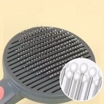 Pet Dog Cat Remover Brush Self-cleaning Comb Pet Supplies Grooming Hair Cleaner