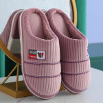 Couple's Warm Home Cotton Slippers