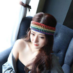 Women's Fashion Rhinestone Elastic Hair Band Head Jewelry