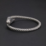 Sterling Silver Handmade Hemp Rope Bracelet Men's And Women's Opening