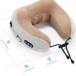 Massage U-Shaped Pillow Multi-Function Shoulder and Cervical Vertebra Electric Outdoor Portable Car Health Care