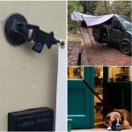 Suction Cup Anchor Securing Hook Tie Down,Camping Tarp As Car Side Awning, Pool Tarps Tents Securing Hook Accessories