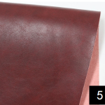 Vintage Two-color Microfiber Leather Fabric