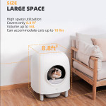 Fully Automatic Smart Cat Toilet Shovel Feces Fully Enclosed Deodorant Cat Litter Box