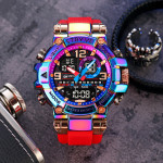 New Sports Colorful Luminous Electronic Waterproof Watch Multifunctional Student Watch