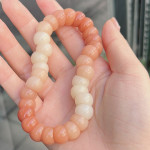 Natural Bodhi Root Pig Large Intestine Hand String Around Finger Soft Play Bracelet