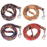 Creative Japanese Style Cotton Cloth 360 Degrees Rotating Quality Dog Tow Rope Collar