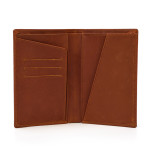 Leather Passport Mad Horse Leather Wallet