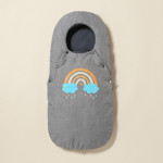 Autumn And Winter Rocking Fleece Thickened Warm Baby Anti-kicking Divine Sleeping Bag