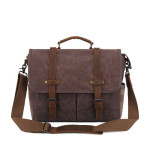 Fashion Personality Men's Oil Wax Canvas Bag