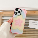 Korean Graffiti Gradient Flower Phone Case