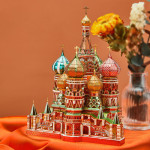 Vasily Cathedral 3D Diorama Model Ornament