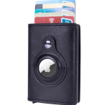 Aluminum Alloy Carbon Fiber Clip Anti-theft Card Holder