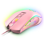 Wired Ergonomic Gaming Mouse RGB Backlit 3600 Adjustable DPI For PC