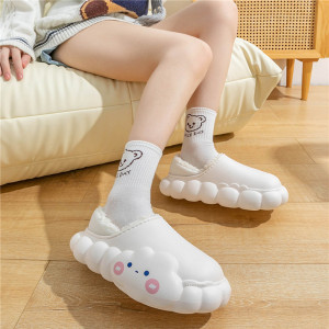 Cloud Winter Cotton Slippers For Women