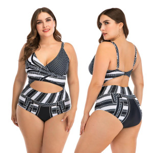 Fattening and fattening women's swimsuit