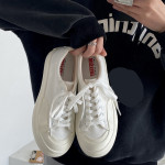 Thick-soled Heightened Canvas Shoes