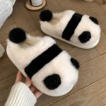 Women's Full Heel Cotton Slippers In Winter