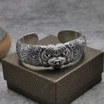 Domineering Personality Retro Tiger Head Bracelet