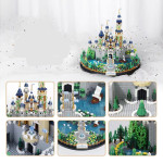 Fairytale Castle Building Series Micro Particle Assembling Building Block Toys