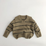 Boys And Girls Wool Knitted Bottoming Shirt