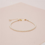 3mm Mini Pearl Slim Bracelet